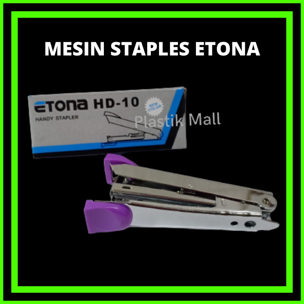 

Mesin Staples / Handy Stapler Etona HD-10 / Hekter