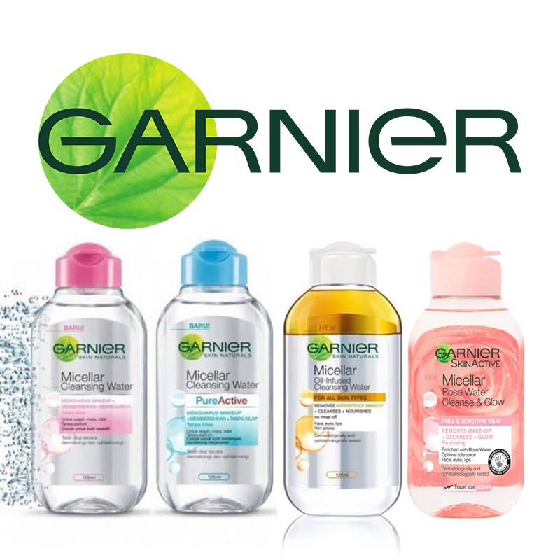 Skinhouseid Garnier Micellar Cleansing Water Series Pembersih Make Up Remover Original BPOM