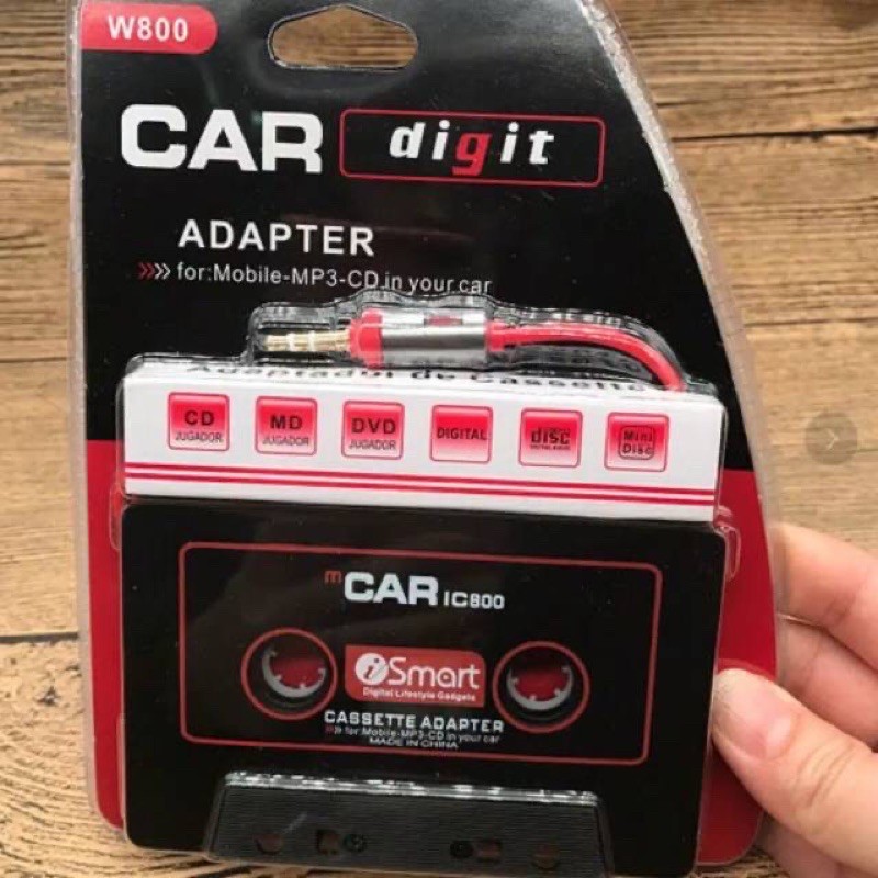 Tape Audio Mobil Kaset Single Din Bluetooth Car MP3 Player Adapter Converter Car Tape - ALFZZA