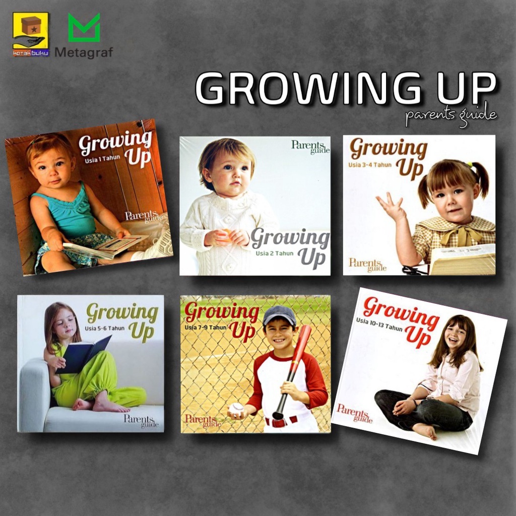 OK Growing Up usia 1 - 13 tahun Parents Guide / Buku Parenting JOSS