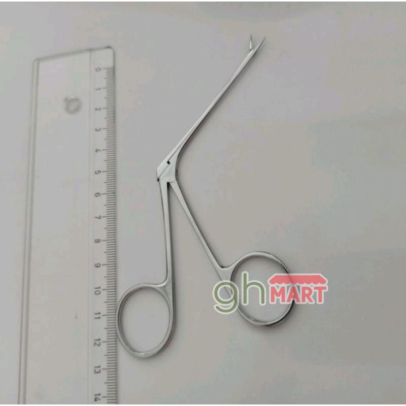 Smic Alligator. Ear Polypus Forceps Serrated Jaws 11cm