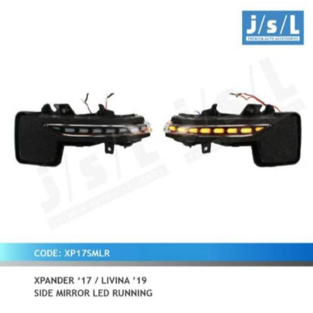 Side mirror running led xpander 17' &amp; livina 19'