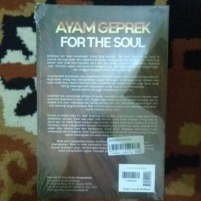Buku Psychology - Ayam Geprek for The Soul - Angga Pebria