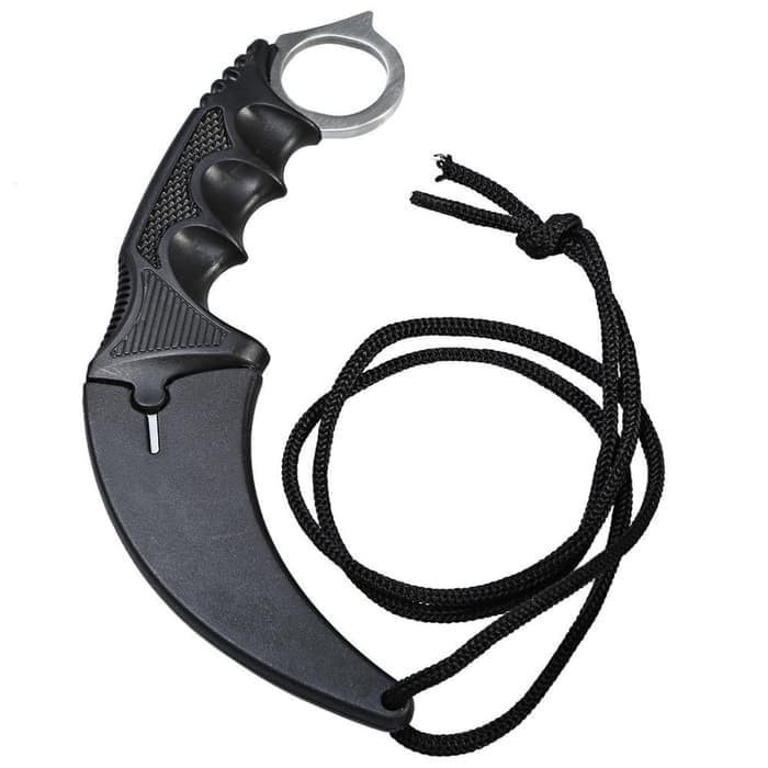 Karambit Kerambit Tactical HITAM POLOS -ED67