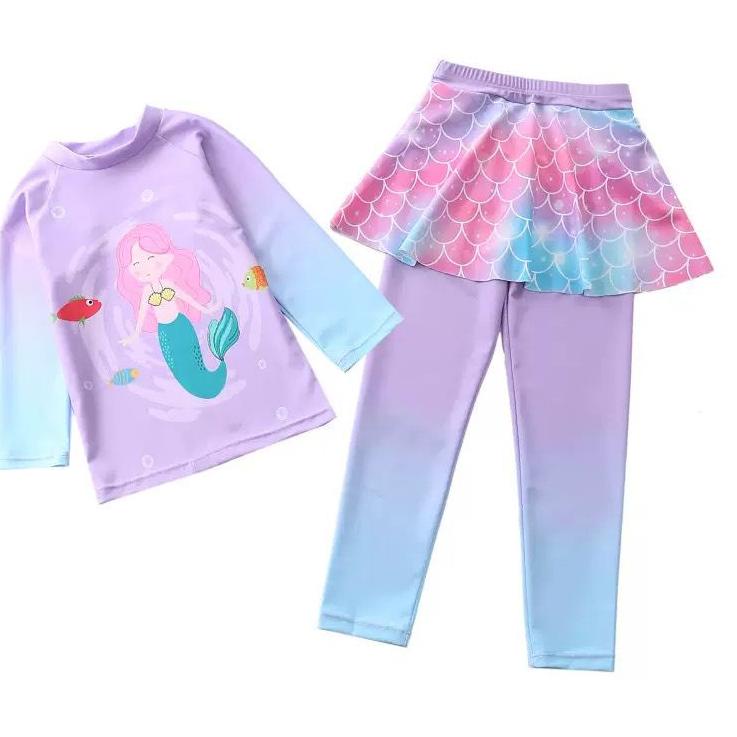 CMP.20Au22ᴾ– UM015R Baju Renang Anak Cewek/Girl Swim Suit/Baju Renang Diving/Baju Renang Anak Cewek 