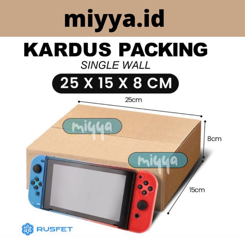 

Kardus packing 25x15x10