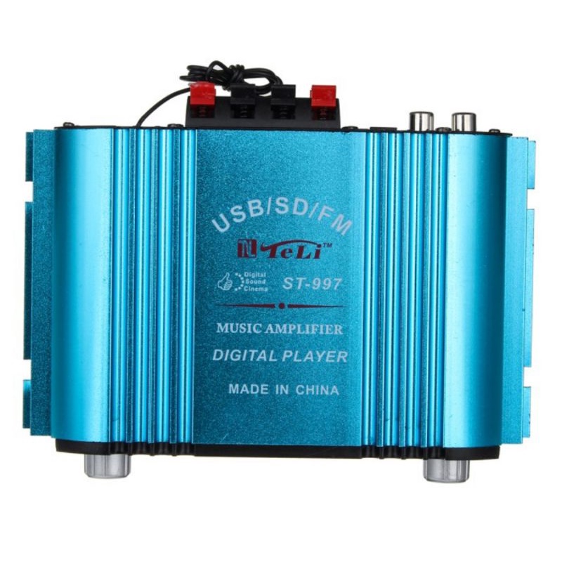Amplifier Teli ST-997 FM USB SD MMC Power Mini Car Stereo Digital