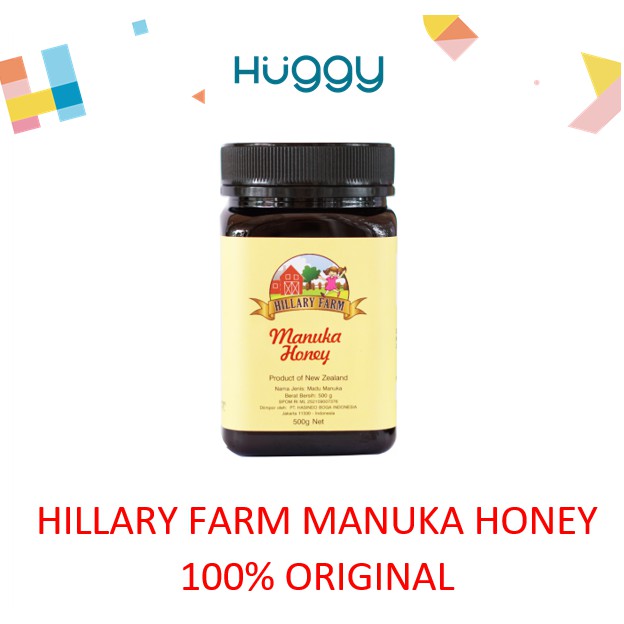 Hillary Farm Manuka Honey Madu New Zealand BPOM 500gram