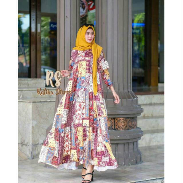 SEMESTA DRESS BY RAFIKA STORES ORIGINAL
