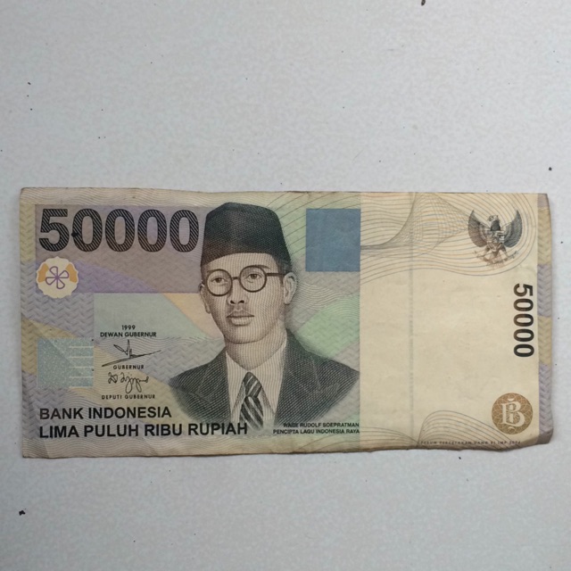 Uang Kuno 50.000 Rupiah