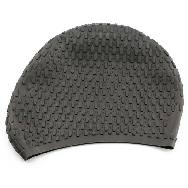 Topi Renang Anti Air - Black