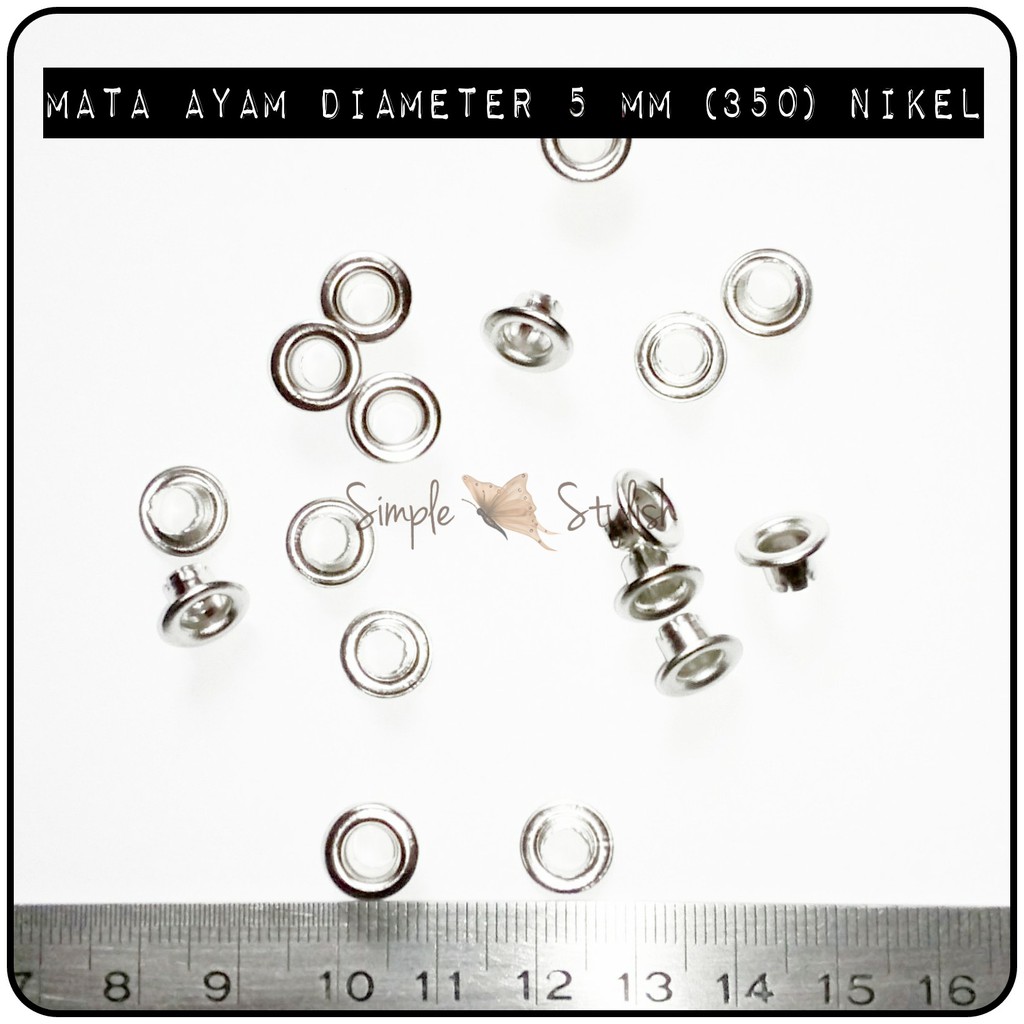 Mata Ayam (Eyelet) ukuran 5 mm (350)