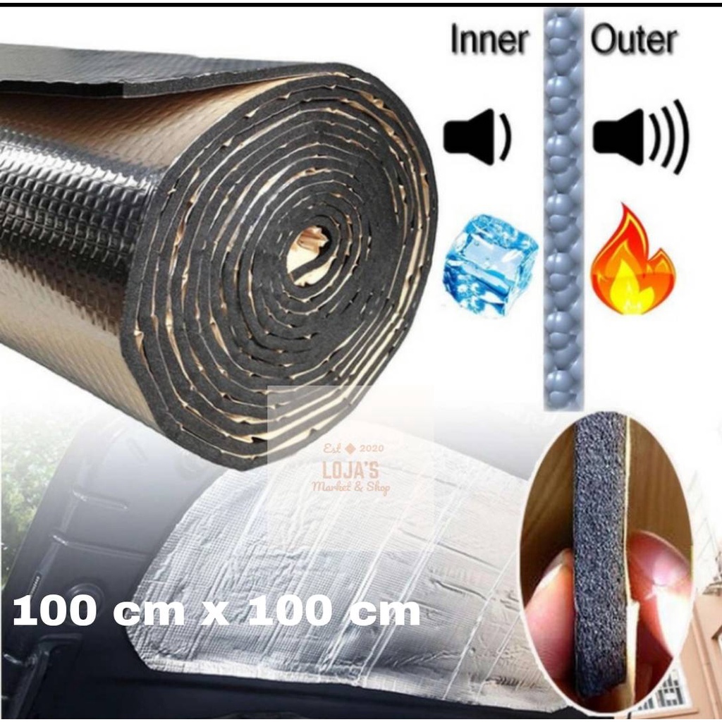 Peredam Aluminium Foil / Peredam Ruangan / Peredam Panas / Peredam Mobil /Peredam Suara/ Peredam Ata