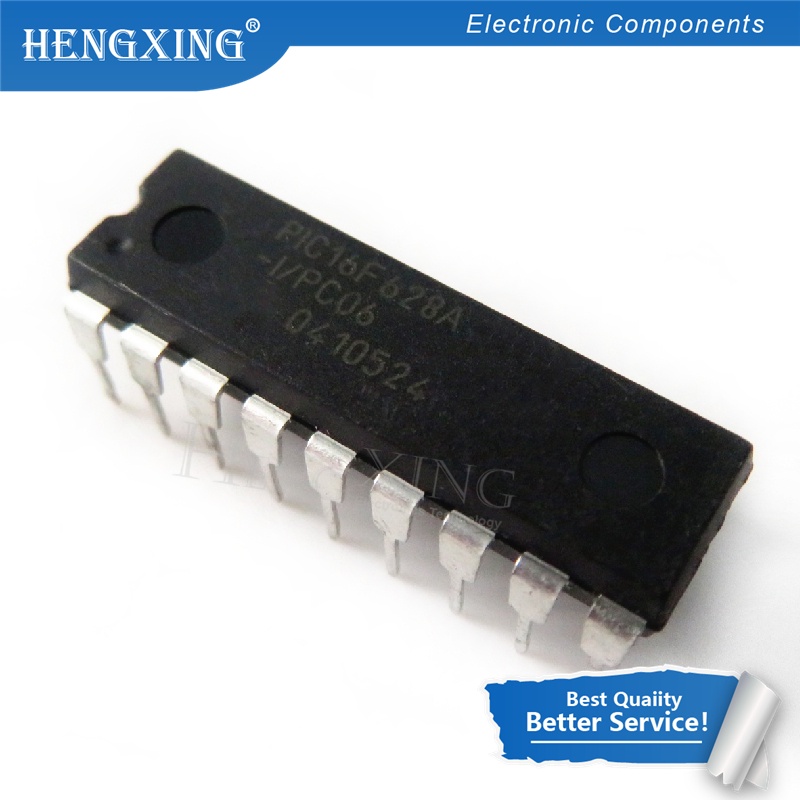 10pcs Ic PIC16F628A-I / P PIC16F628AIP PIC16F628A 16F628A DIP-18