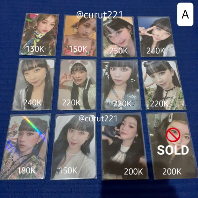 Photocard Secret Number