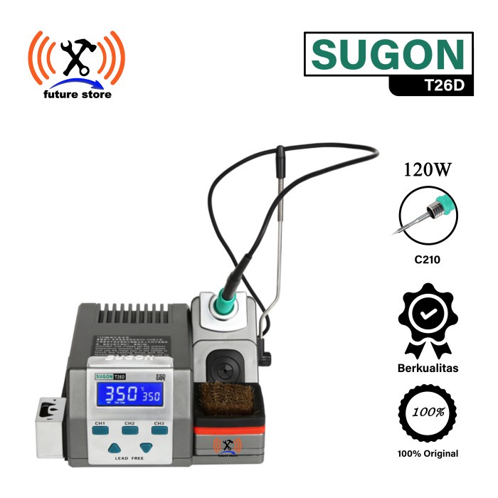 Sugon T26D Soldering Station Electric Soldering Iron 2S Rapid 80W