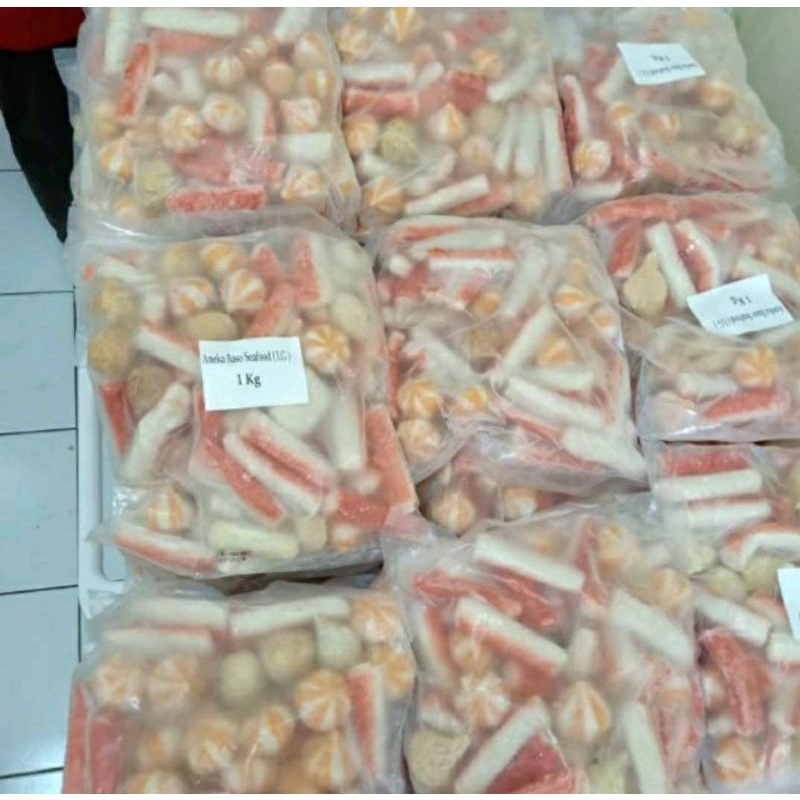 cedea bakso mix seafood 1kg /mix SEAFOOD aneka bakso seafood