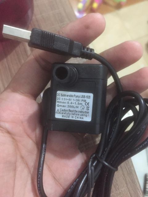Pompa Air Celup Dc Usb Submersible Brushless Aquarium Hidroponik Aquascape