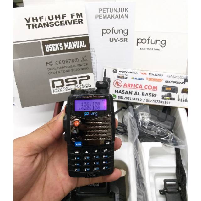HT POFUNG UV 5R DUALBAND MURAH