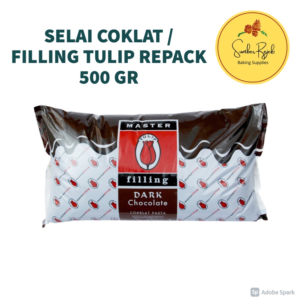 

Selai Coklat / Cokelat Tulip | Filling Tulip 500 Gr