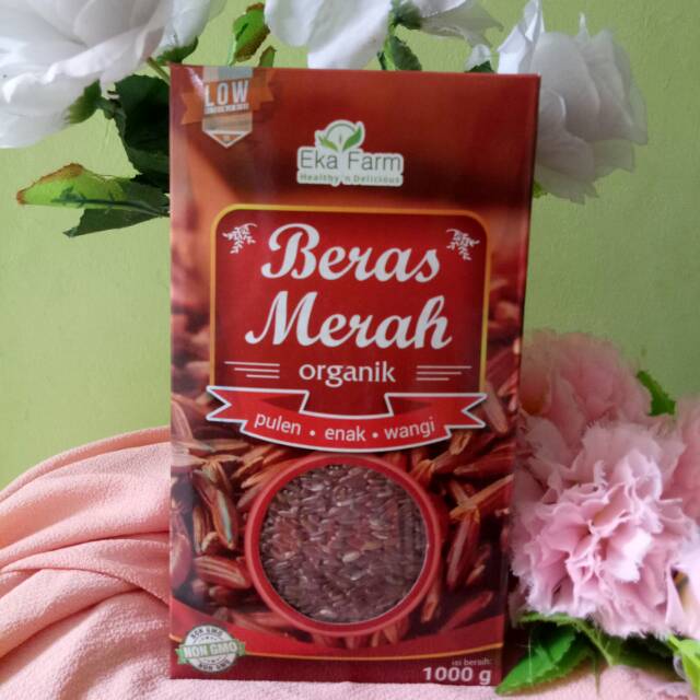 

Beras Merah Organik Ekafarm