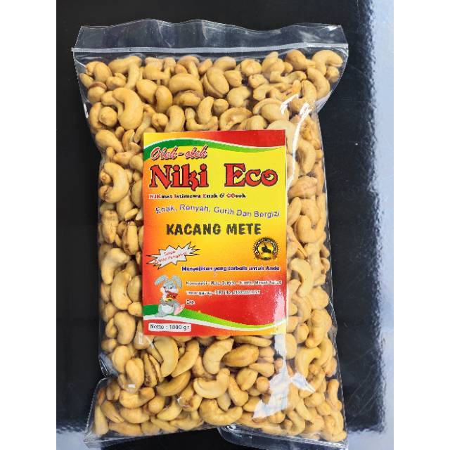 

KACANG METE SUPER KACANG MEDE MENTE NIKI ECO goreng. 1 kg