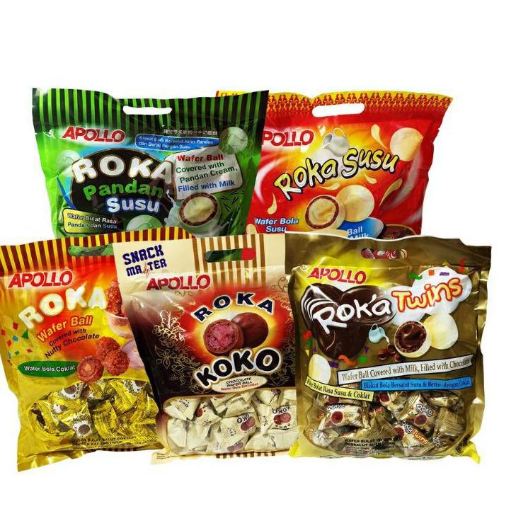 

HARGA GROSIR >> Roka / Roka Wafer Ball / Roka isi 80 pcs / Roka Apolo / Roka Toples / Roka Bola Cokl