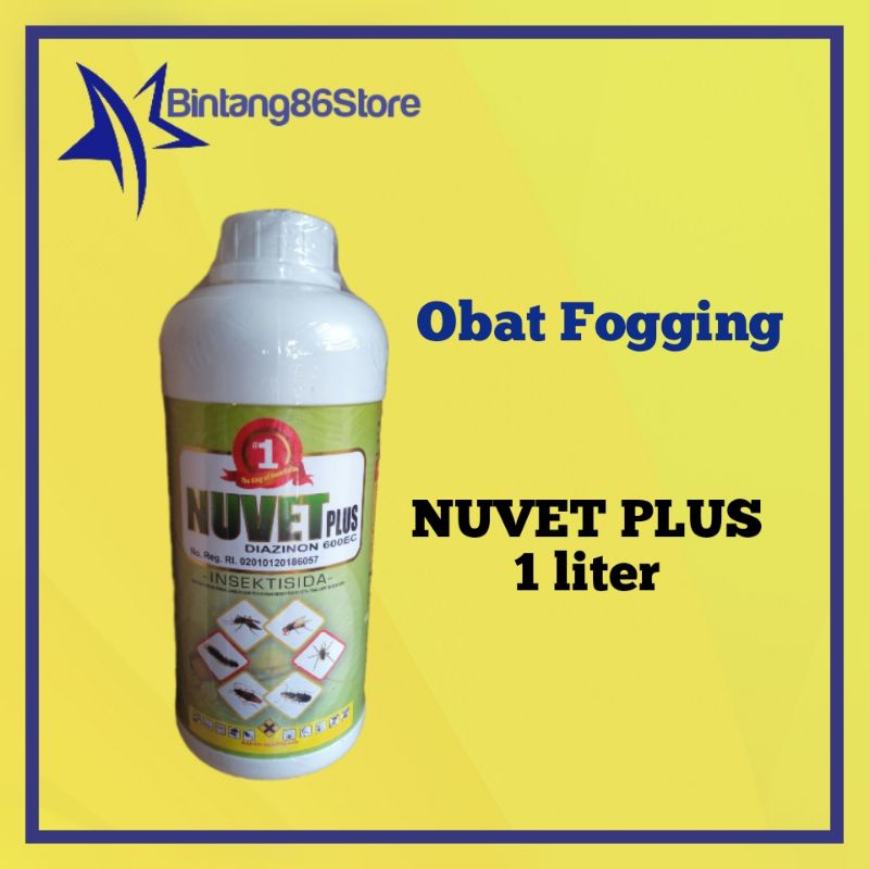 Nuvet Plus 600 EC 1 Liter Fogging Nyamuk