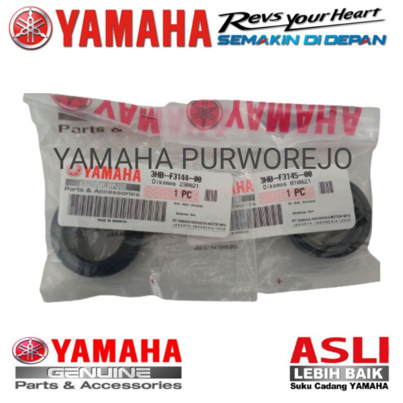 SEAL SHOK DEPAN SET RX KING, NMAX / 3HB-F3145-00 & 3HB-F3144-00