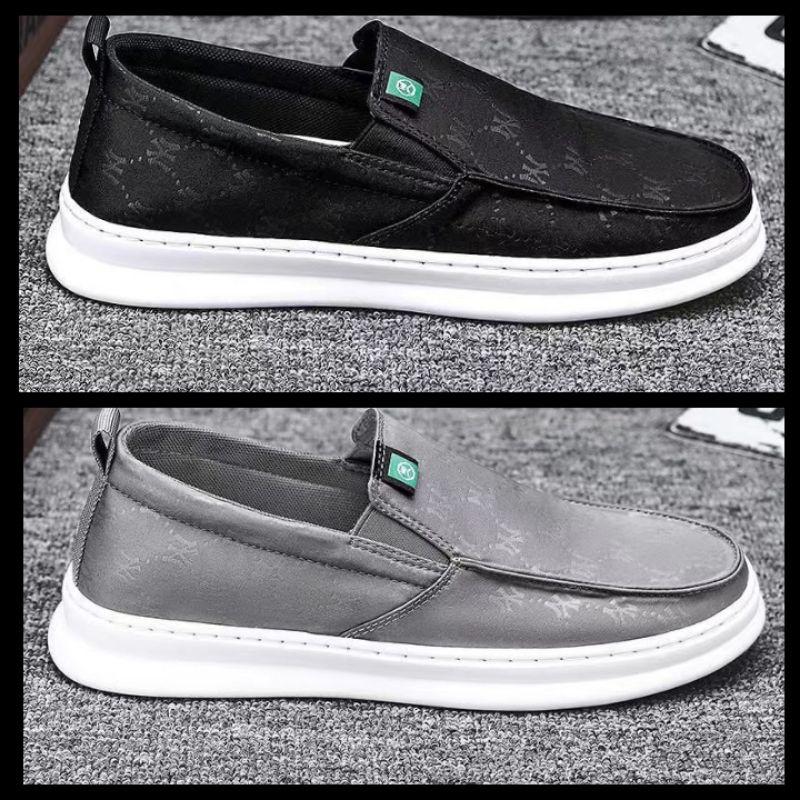 Sepatu slip on pria import sepatu kerja lentur nyaman dipakai