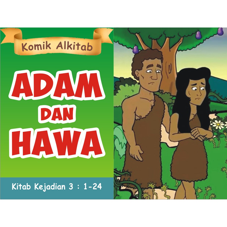 Komik Alkitab Adam dan Hawa Shopee Indonesia