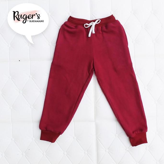 Rugers By Kayamani - Jogger Panjang Anak - Maroon