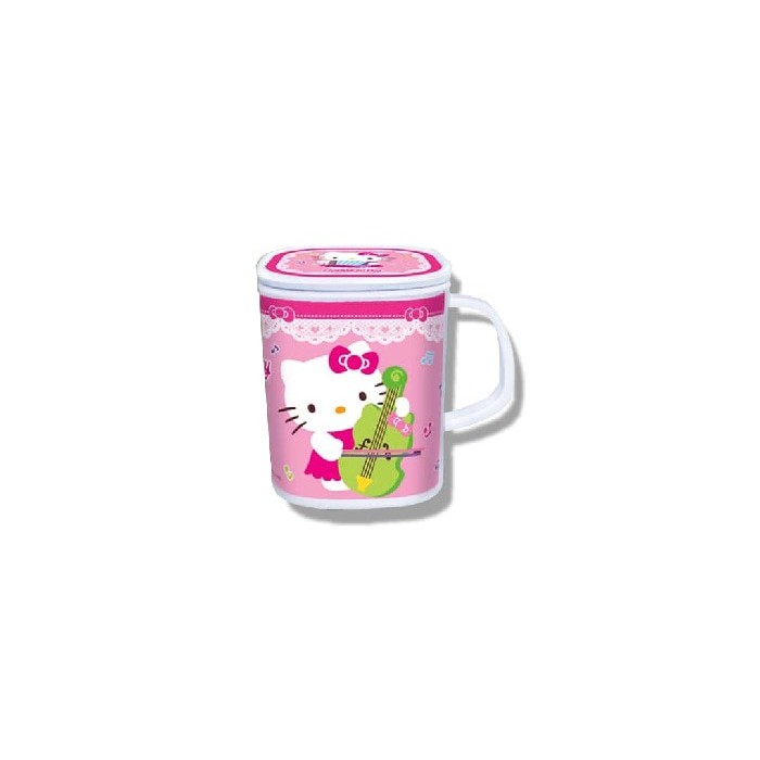 Mug Vanda Melamine Hello Kitty segi 3inch + TTP Paling Murah Surabaya CLF327