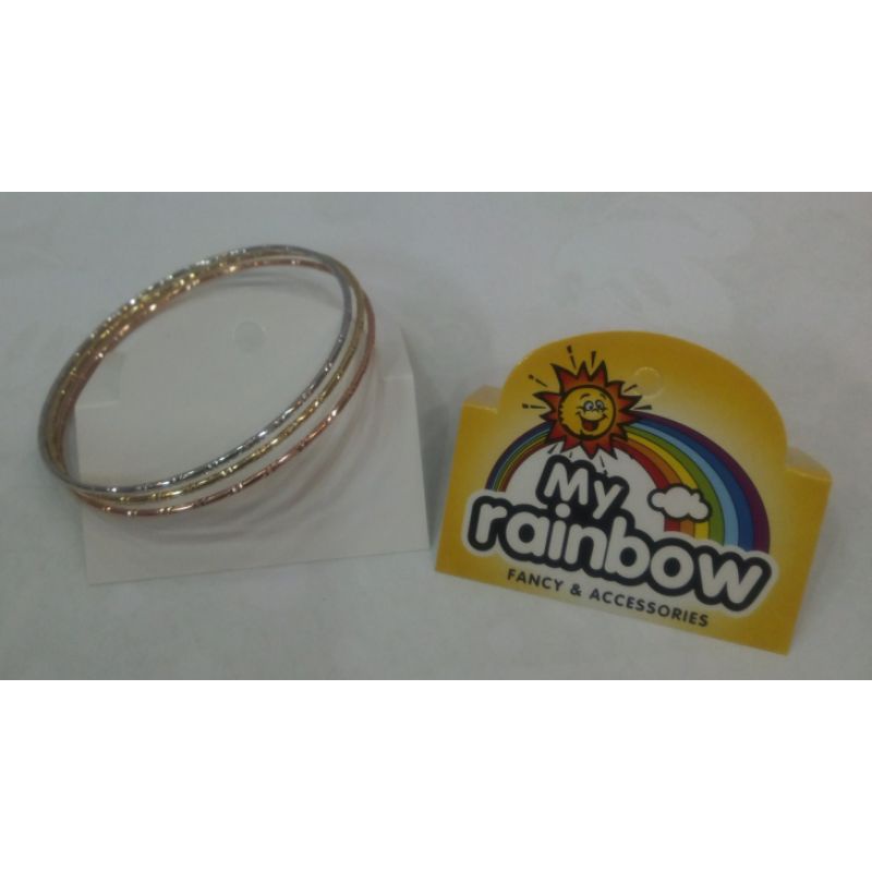 gelang xuping asli keroncong 3 warna/gelang dewasa/gelang XP 180013(03020025)