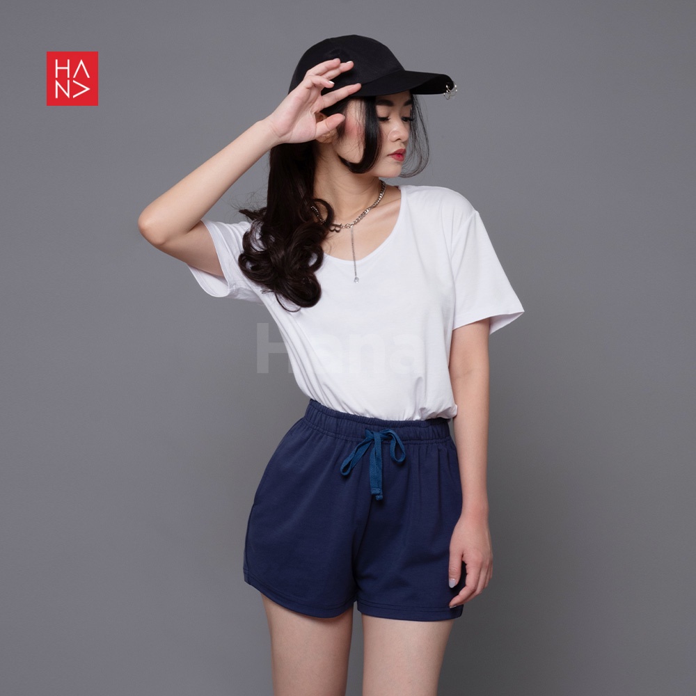 HanaFashion JKT - Carla Casual Short Pants Celana Pendek Wanita - SP039