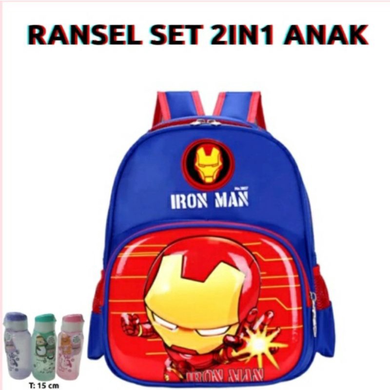 dem_sare / DS1132 - Tas ransel kecil mini karakter Tas Ransel Anak Sekolah PAUD TK SD Tas Ransel Anak Terbaru karakter Cartoon