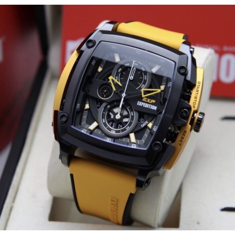 Jam tangan Expedition E3008 yellow