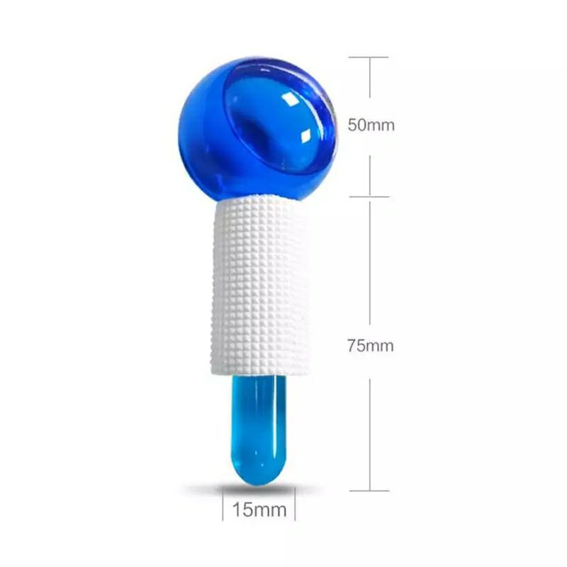 Ice Globe Roller Facial skincare cold roller massage facial ice ball Bola es alat pijat wajah