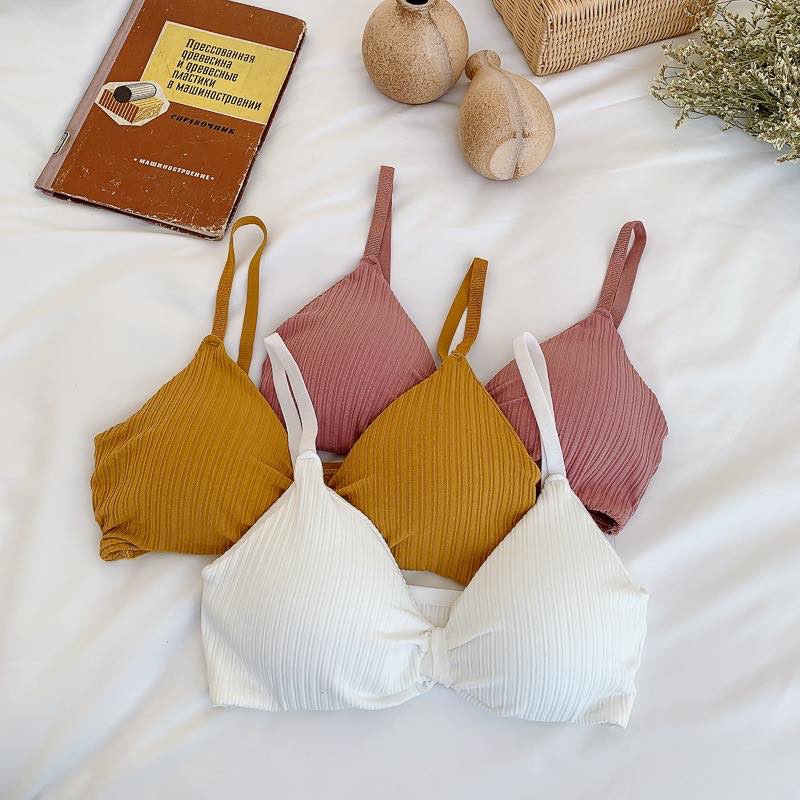 Bra Wanita dengan Model Lilit dan Kerah Deep-V Neck Bergaya Sexy untuk Olahraga / Yoga-5