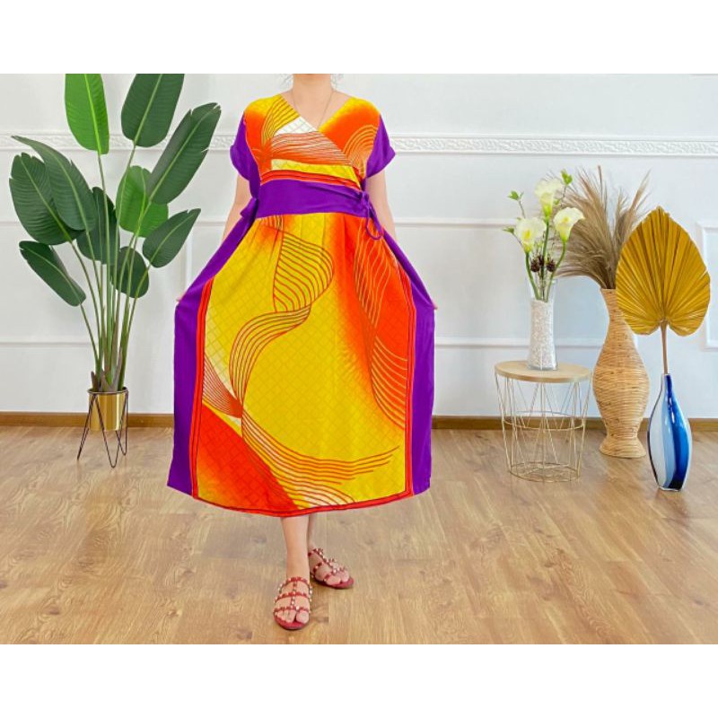 COD DASTER CANTIK / PROMO BAJU TIDUR / DASTER LONGDRESH KENCANA UNGU / DASTER CIBI KENCANA UNGU