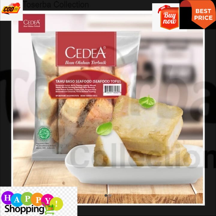 

Toserba Collection Murah cedea seafood tofu 500 gr Bandung - Cimahi