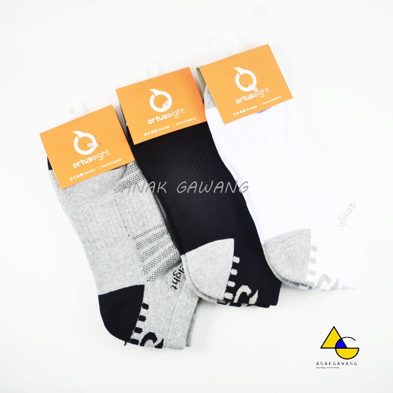 Ortuseight Swift Socks A Kaos Kaki Pendek Sporty Original Anakgawang