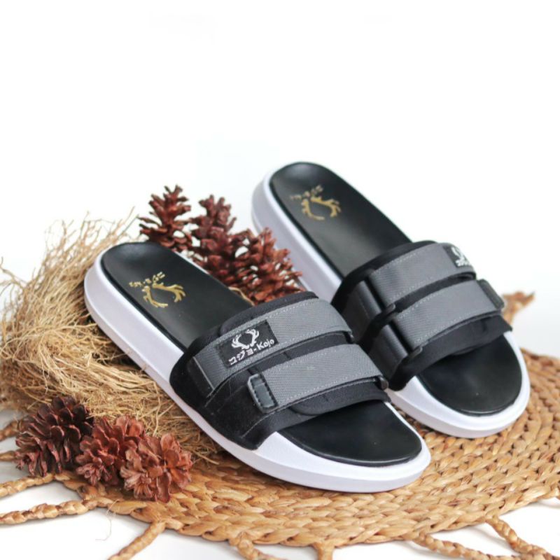 Sandal Pria Kekinian Sendal Slide Casual Slop Main Ringan Nyaman Murah