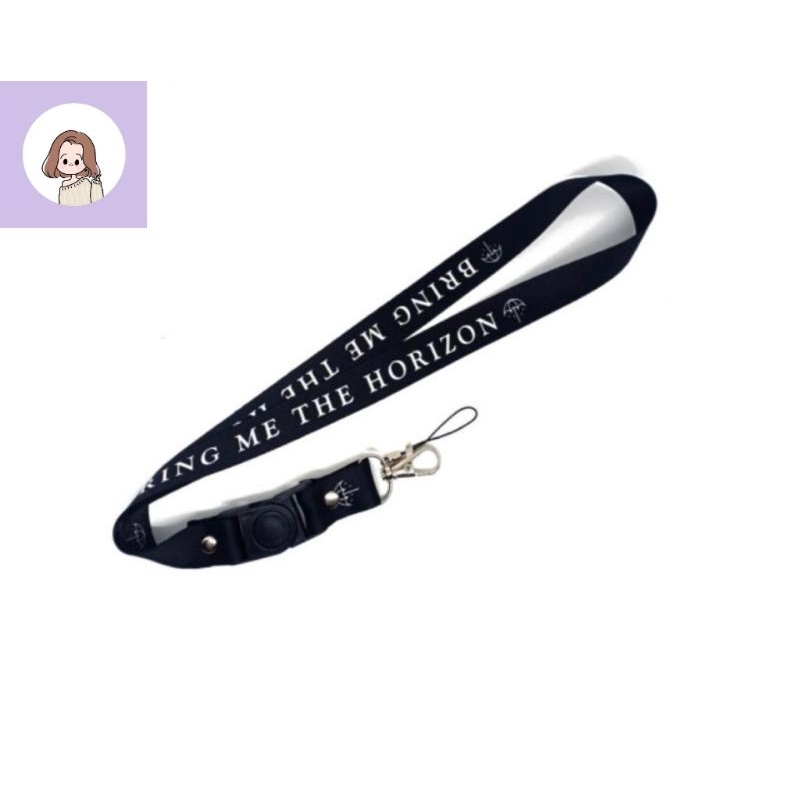 

Lanyard BRING ME THE HORIZON gantungan kunci BAND / tali lanyard gantungan leher id card name tag kartu nama / pods