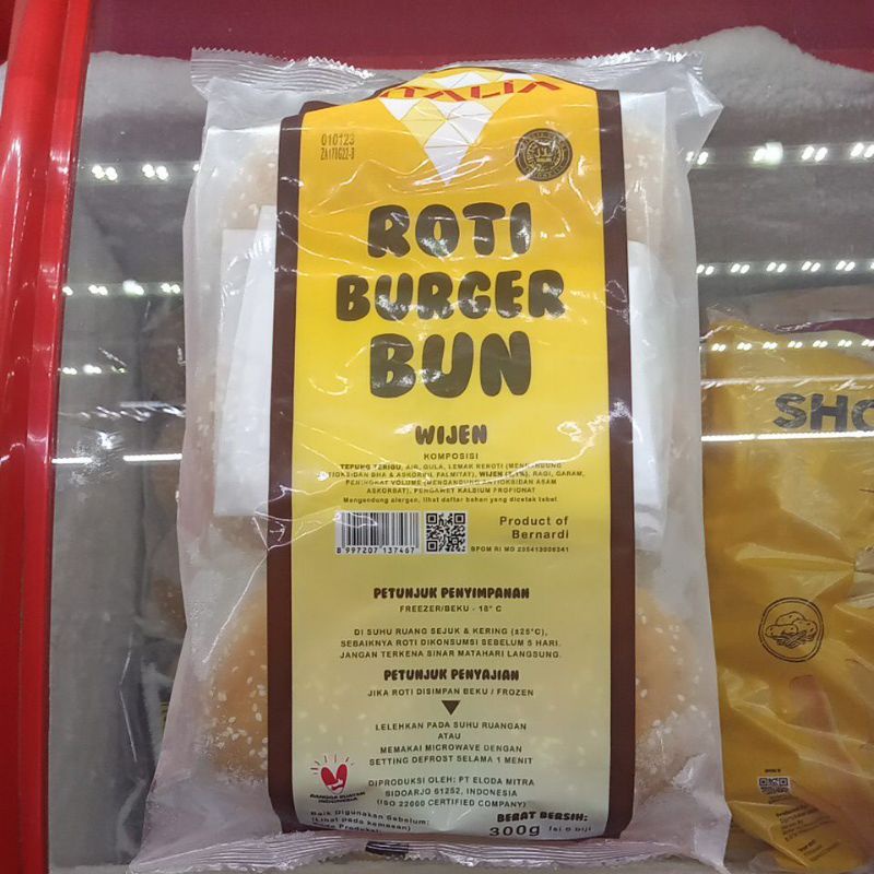 Vitalia Roti Burger Wijen 6pcs