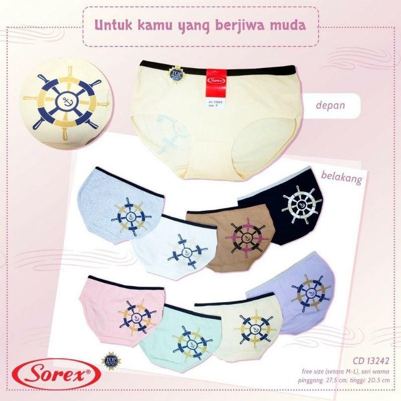 Sorex CD / Celana Dalam Wanita Remaja  13242