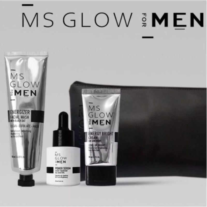 PAKET MS GLOW FOR MEN/ECER MS GLOW FOR MEN
