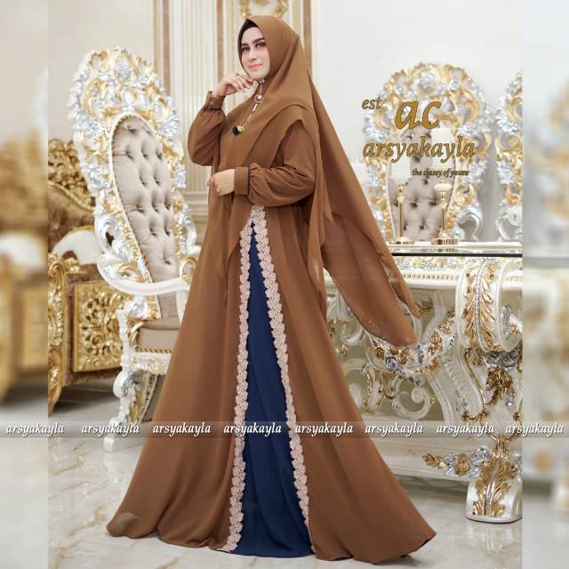 Gamis Syar'i Set original branded