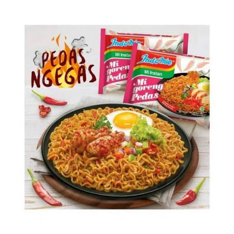 

Indomie goreng pedas