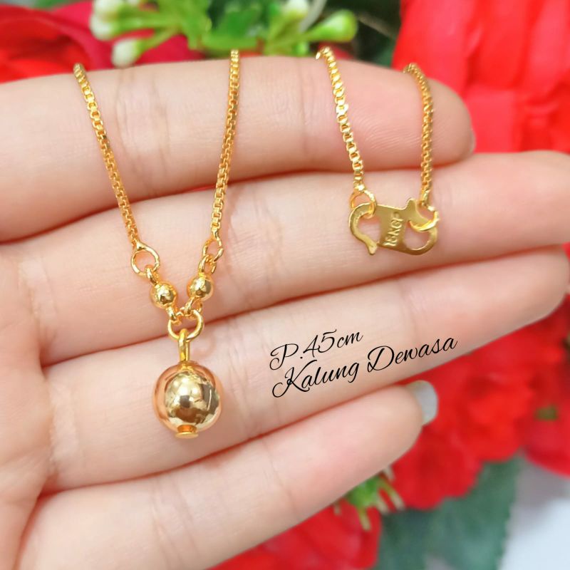 Kalung TITANIUM Kristal zircon perhiasan putih Korea Tidak karat&amp;Tidak Luntur terkini